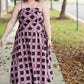 Emily Eggplant Dress