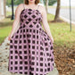 Emily Eggplant Dress