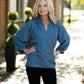 Sadie Slate Blue Top -
