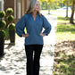 Sadie Slate Blue Top -
