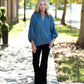 Sadie Slate Blue Top -
