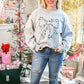 Christmas Lights Bow Crewneck