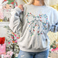 Christmas Lights Bow Crewneck