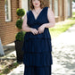Sweet Moments Navy Maxi Dress