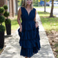 Sweet Moments Navy Maxi Dress