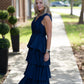 Sweet Moments Navy Maxi Dress