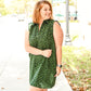 Mollie Green Cheetah Dress -