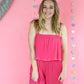 Totally In Love Pleated Jumpsuit -