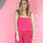 Totally In Love Pleated Jumpsuit -