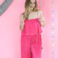 Totally In Love Pleated Jumpsuit -