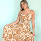 Tan Vacation Dress -