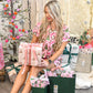 SS PJ Set - Pink Christmas