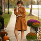 Anical Camel Dress