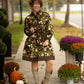 Fleur Olive Floral Dress -