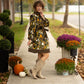 Fleur Olive Floral Dress -