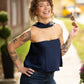 Kline Navy Top