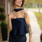 Kline Navy Top