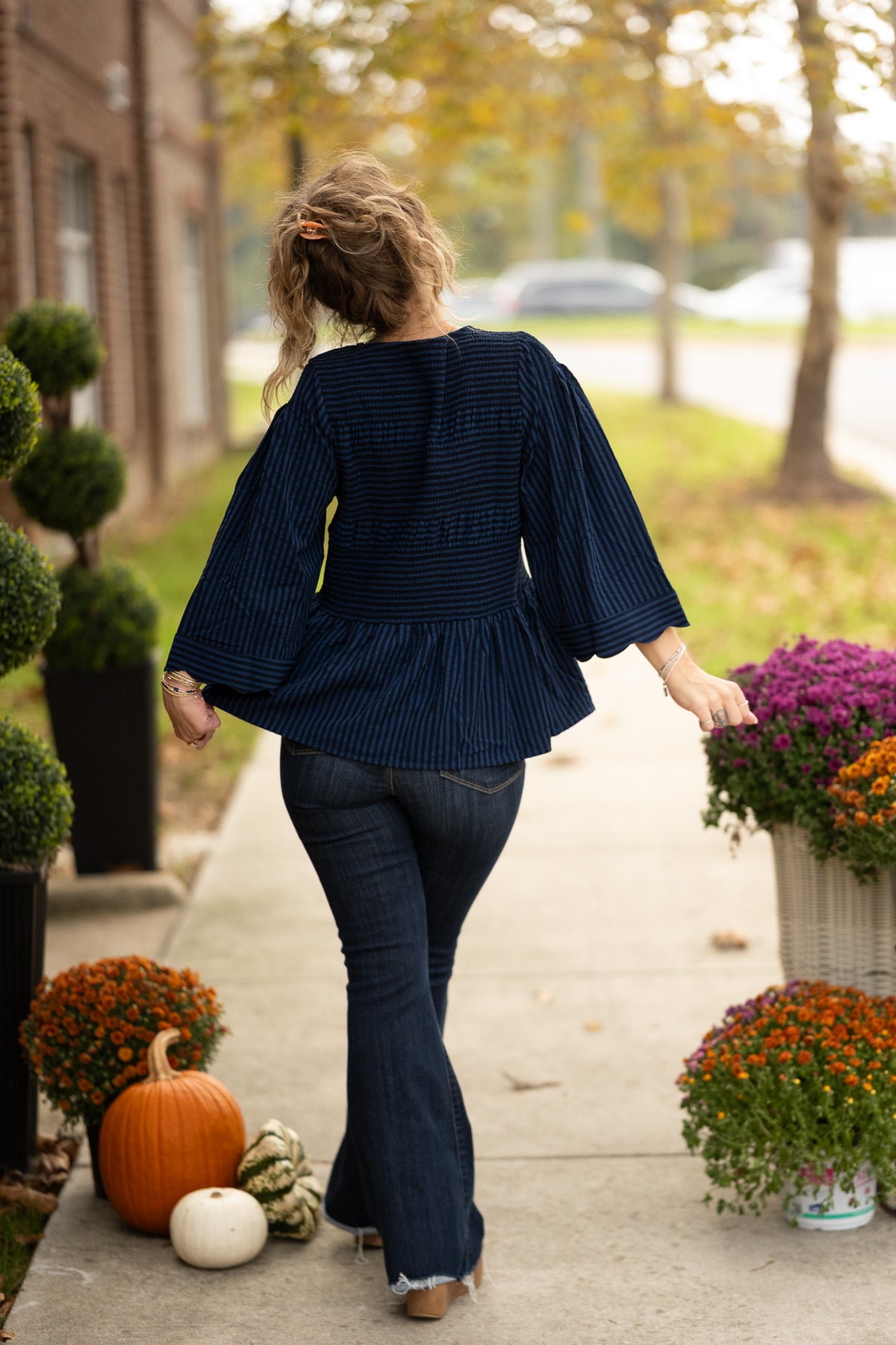 Jayne Stripe Top -