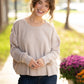 Mineral Wash Waffle Open Back Top