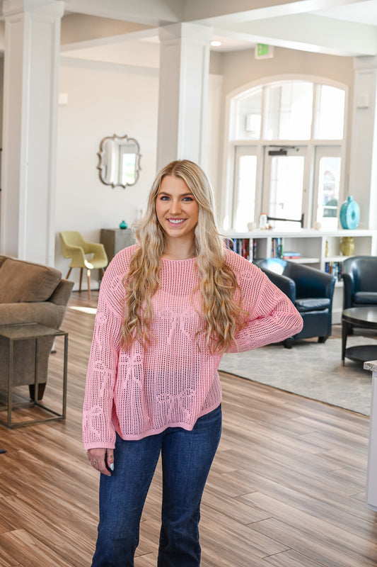 Lions Tigers And Bows Sweater