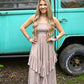Sea You Later Strapless Dress