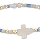 EGIRL HOPE UNWRITTEN SIGNATURE CROSS BRACELET - SKINNY DIPPIN'