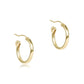 Round Gold 0.5" Hoop -
Smooth