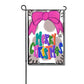 Merry And Bright Bow Garden Glam Flag