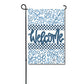 Blue and White Welcome Glam