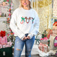 Christmas Joy White Sweater