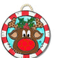 Reindeer Door Sign