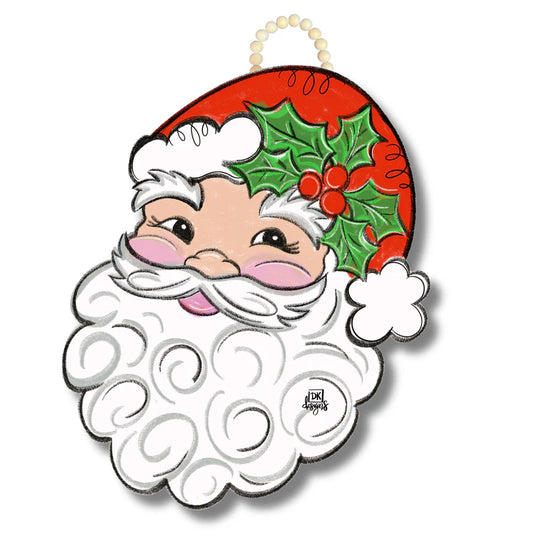Santa DK Door Hanger