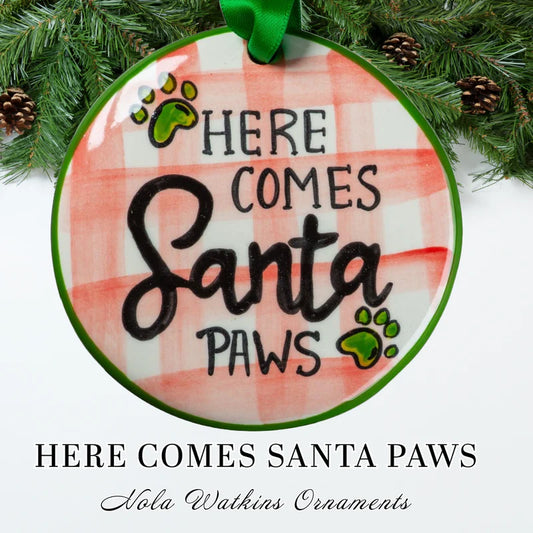 HERE COMES SANTA PAWS