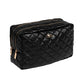 2-Way Bag Black Quilted