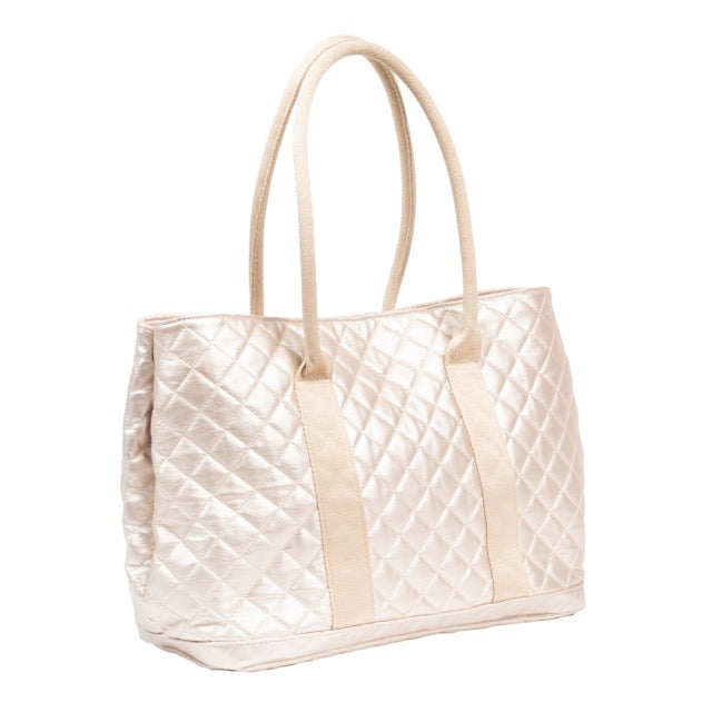 Miss Manors Champagne Quilted