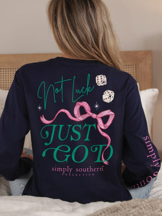 Not Luck Just God Long Sleeve -
