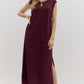 Wicked Wine Maxi Dress