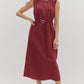 Cherrie Belted Maxi Dress