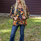Croton Navy Blouse