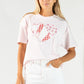 Heart Patchwork Pink Short Sleeve