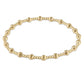 Dignity Sincerity Pattern 4mm Gold