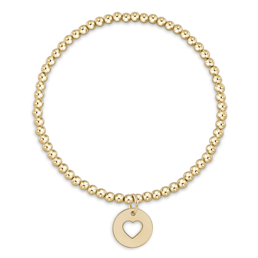 3mm Love Disco Gold
