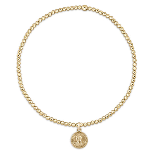Classic Gold 2mm Protection Small Disc