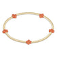 2mm Mini Cross Coral Gold