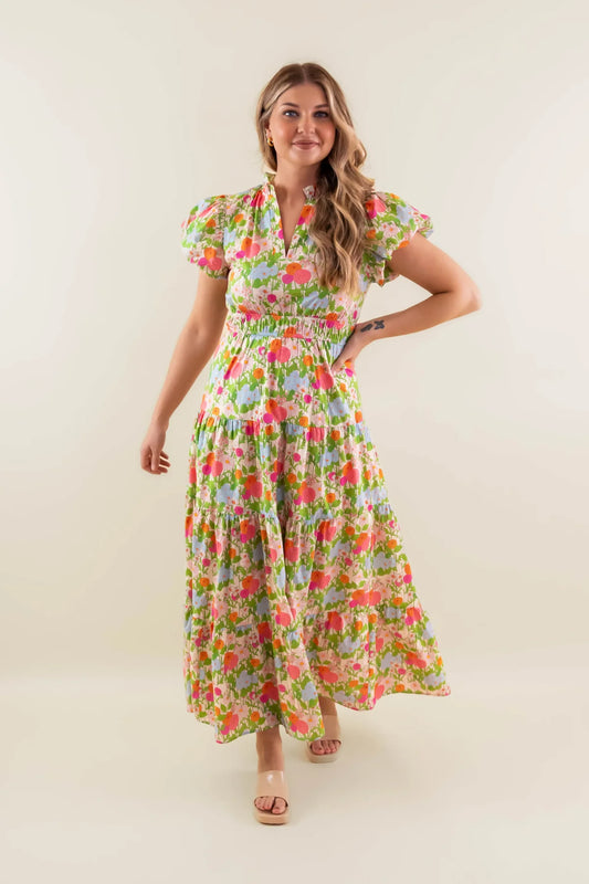 Marigold Gardens Maxi Dress