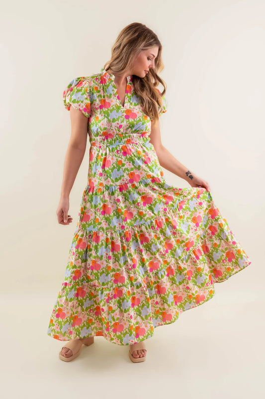 Marigold Gardens Maxi Dress