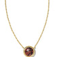 BASKETBALL SHORT GOLD NECKLACE