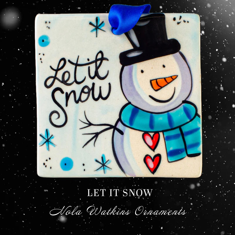 LET IT SNOW SQUARE