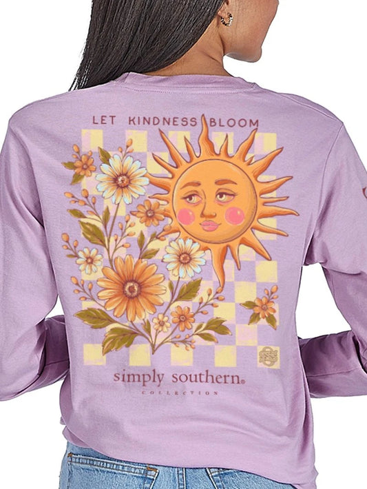 Let Kindness Bloom Sun LS Tee