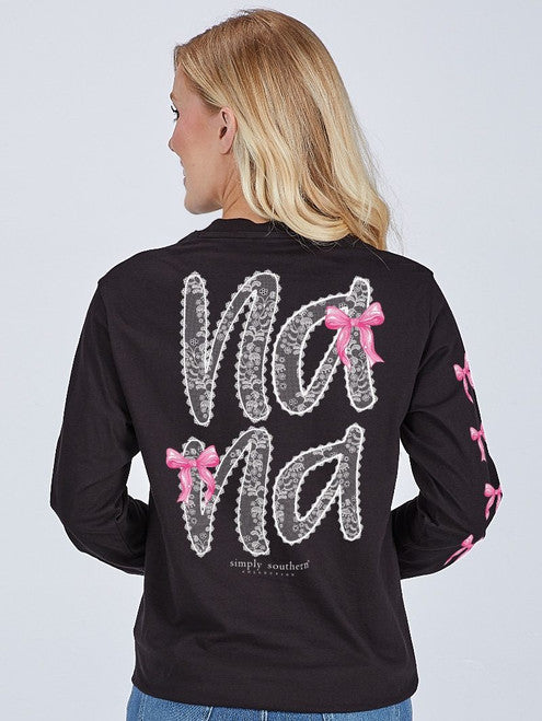 Nana Lace LS Tee
